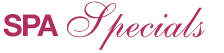 spa specials, spa packages, deals at spas, discounts
